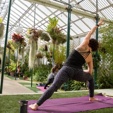 Private Orchid Garden Yoga Class